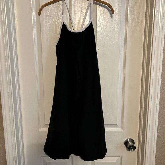 Nautica Competition Dress Small Black Sleeveless Attached Shorts NWT Retail $69 - Picture 1 of 11